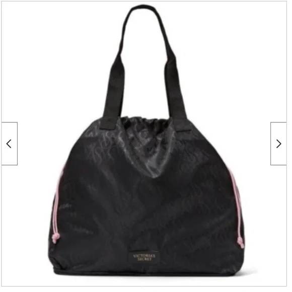 NWT Victoria's Secret Lightweight Packable Lined Tote Bag Beach Travel - Picture 2 of 6